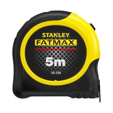 STANLEY FATMAX 5M Metric Tape Measure, Blade Armour Coating,Magnetic Hook End