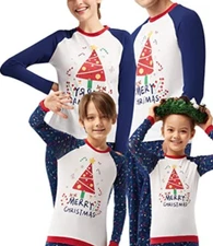 NEW SIORO Christmas Pajamas for Family Matching Set Men's Size Large