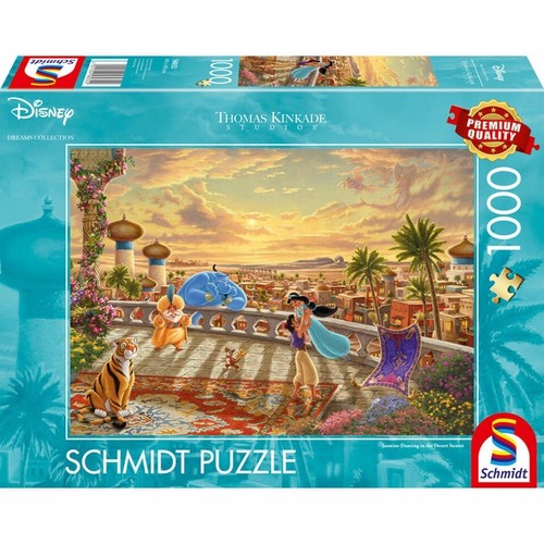 SCHMIDT DISNEY JASMINE DANCING IN THE DESERT SUNLIGHT 1000 PIECE PUZZLE 2025 NEW