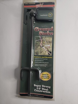 HME ARCHERS GROUND STAKE BOW HOLDER New. Super Strong