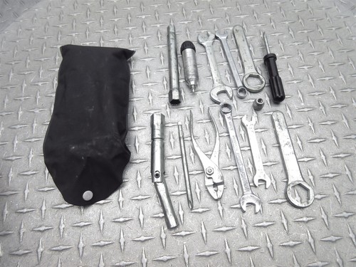 2003 02-06 Suzuki DL1000K V-Strom 1000 Tool Set Kit Onboard Roadside Bag Case - Picture 8 of 10