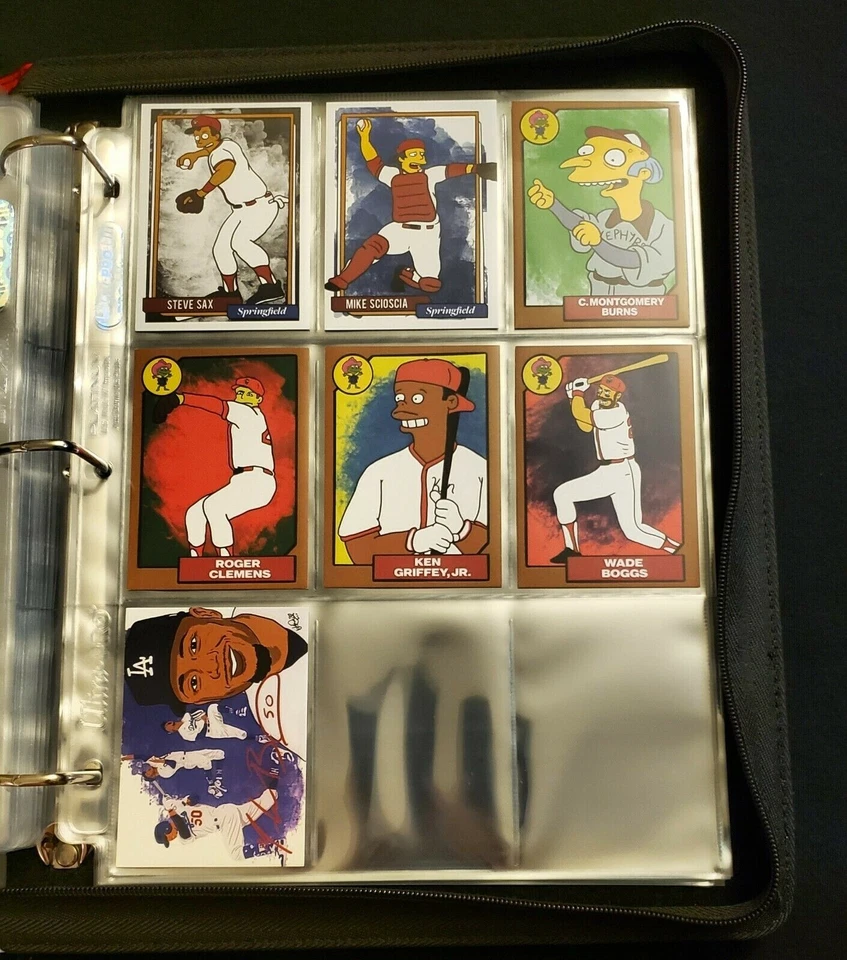 ** Complete 1993 Skybox Series 1 & 2 SIMPSONS Card Set w/ RARE Subsets LOOK!! ** - Image 3 of 4