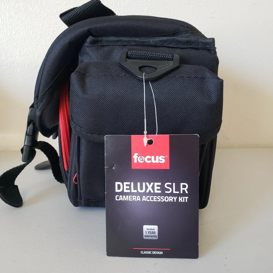 Focus Deluxe SLR черный мягкий подкладка камеры сумка и несколько аксессуаров, приключения - Изображение 2 из 4