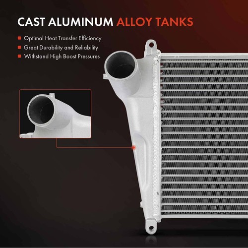 Air Cooled Intercooler for Chevy W3500 Tiltmaster GMC W3500 Forward Isuzu NPR HD - Picture 3 of 8