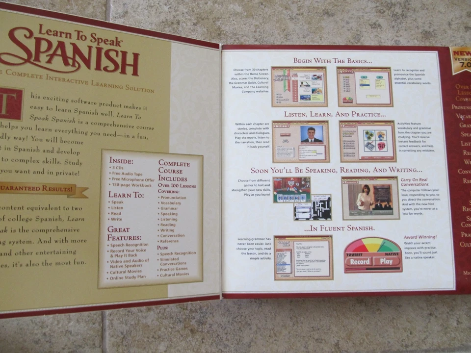 The Learning Company Learn to Speak Spanish 7.0 - Image 2 of 3