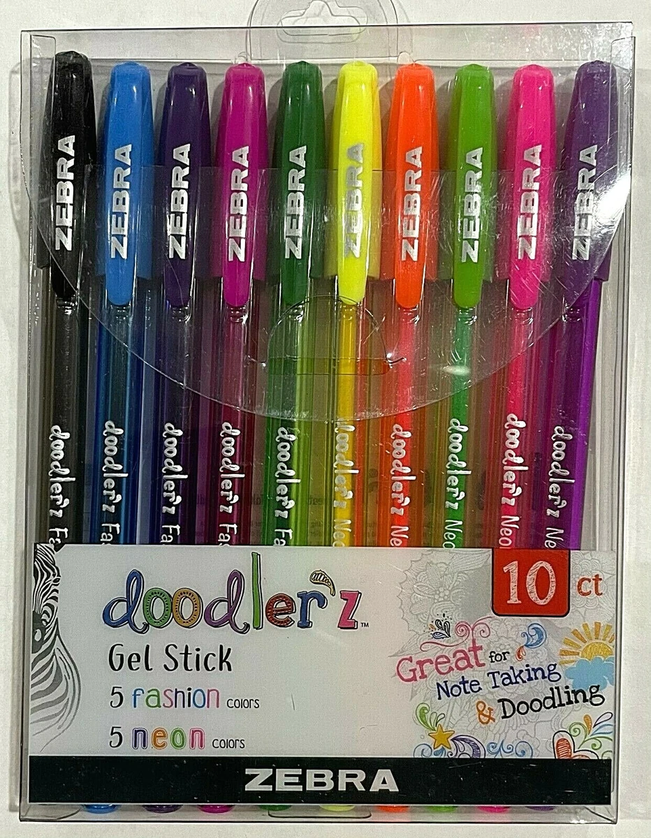 Zebra Pen Doodler'z Gel Stick Pens Zerbee, 52 OFF