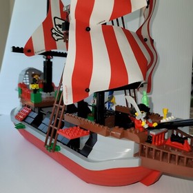 Lego 7075 Pirates Captain Redbeard's Pirate Ship 100% Complete w/📦+Instructions
