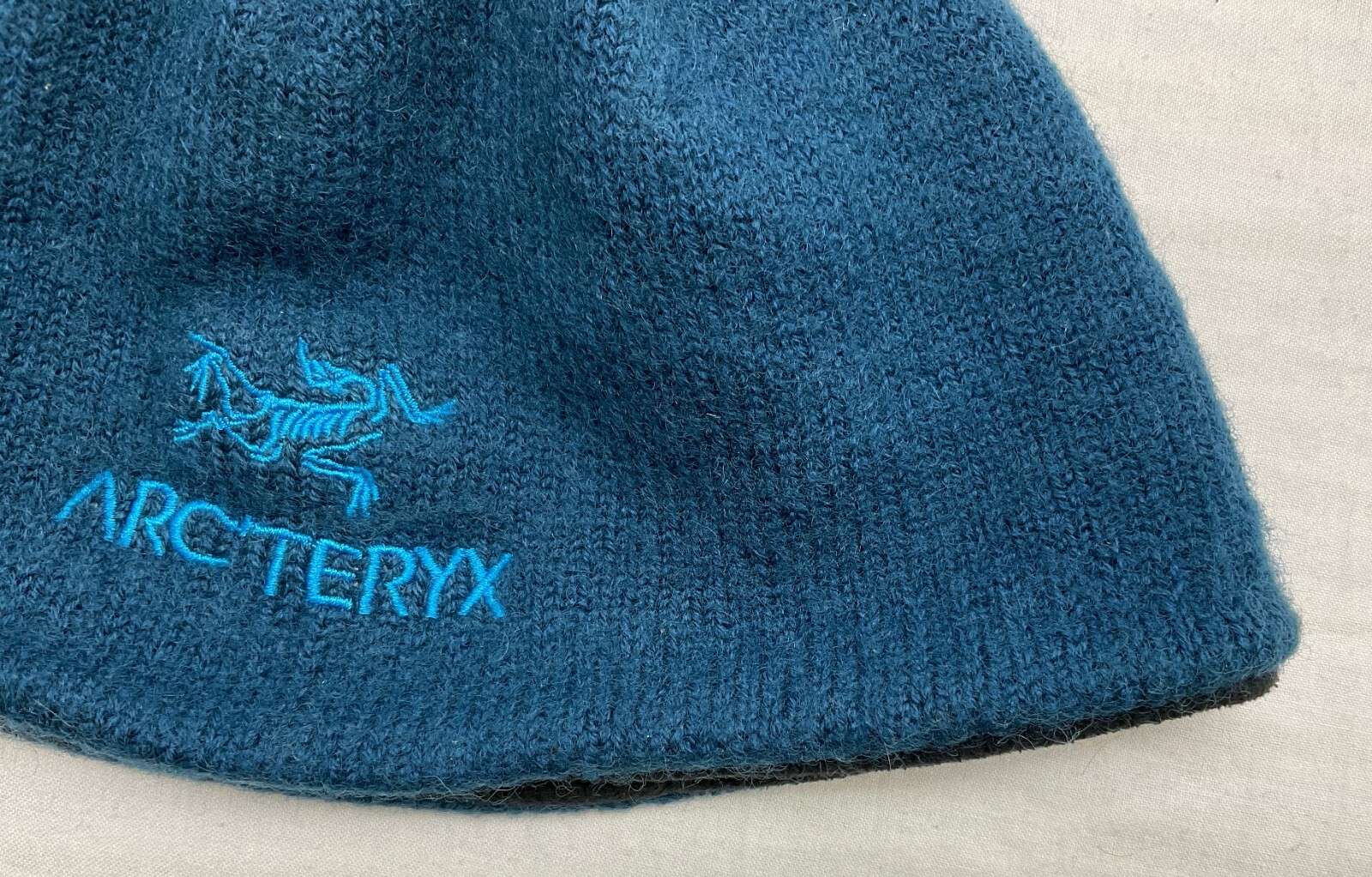 Cappello ARC'TERYX Vintage Bird Logo Beanie Lana Maglia Outdoor Trekking Arrampicata Berretto