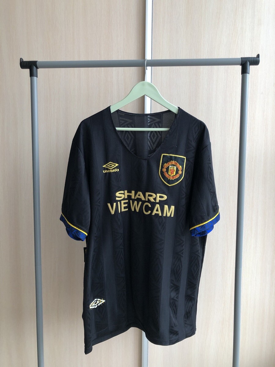 正規品93-95 UMBRO Manchester U Lサイズ Manchester United 1993/1995 Football Shirt Mens Size L/XL Umbro