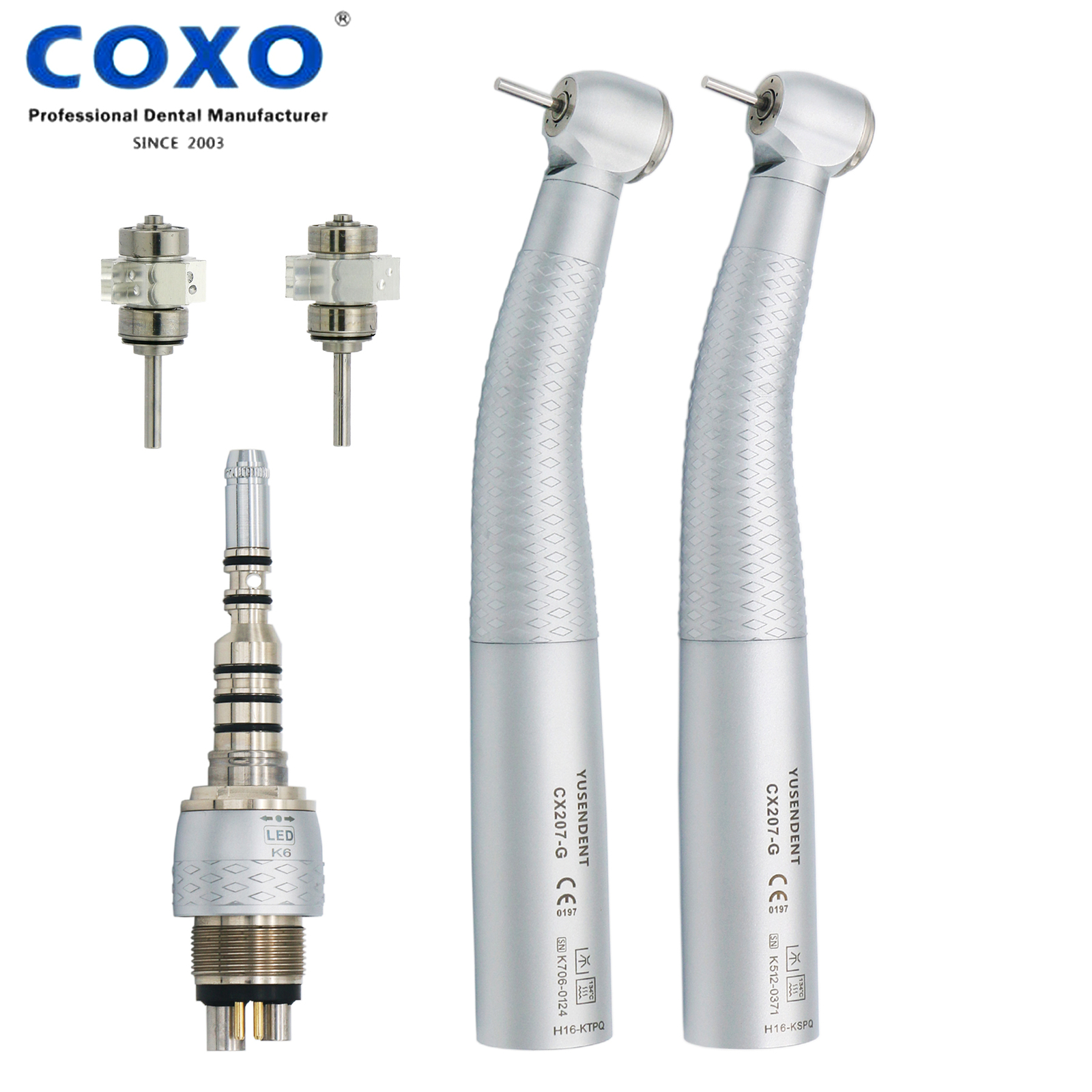 Dental Fiber Optic Handstück Dentista LED Fiber Optica Turbina Für KaV