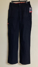 Men's Pants Dickies EDS Signature Cargo Size S Tall Black Workforce Medical NWT