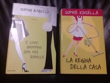 2 LIBRI Sophie Kinsella:  La regina della casa, I LOVE SHOPPING CON MIA SORELLA