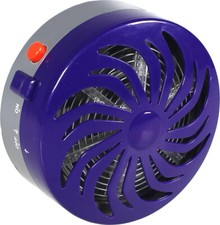 Solar Powered Night Time Blue Light Suction Cup Flying Insects Killer