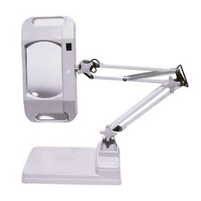 10X Magnifier LED Lamp Light Magnifying White Glass Lens Desk Table Repair Tool