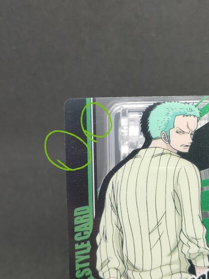 Roronoa Zoro OPCS-02-047 ONE PIECE Cool Style Card MORINAGA With