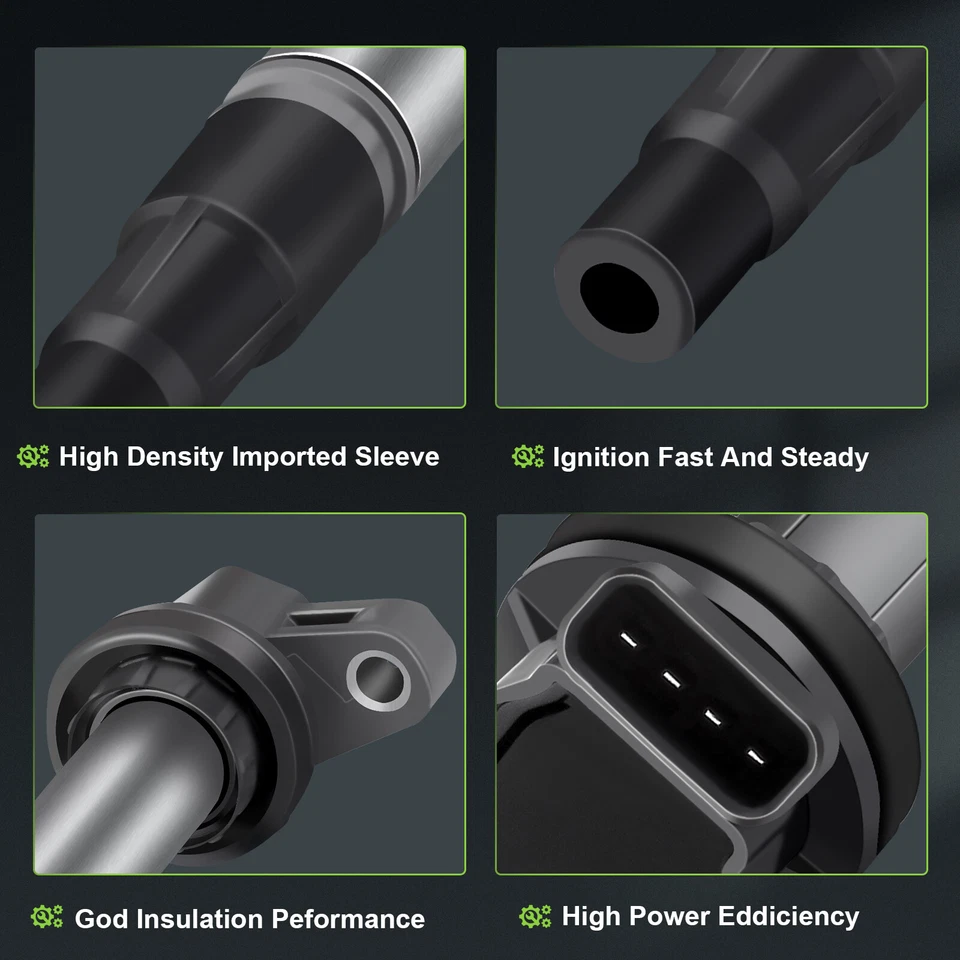 4 For 2009-2010 Pontiac Vibe 1.8L L4 Ignition Coil & Spark Plug 9091902258 - Image 4 of 4