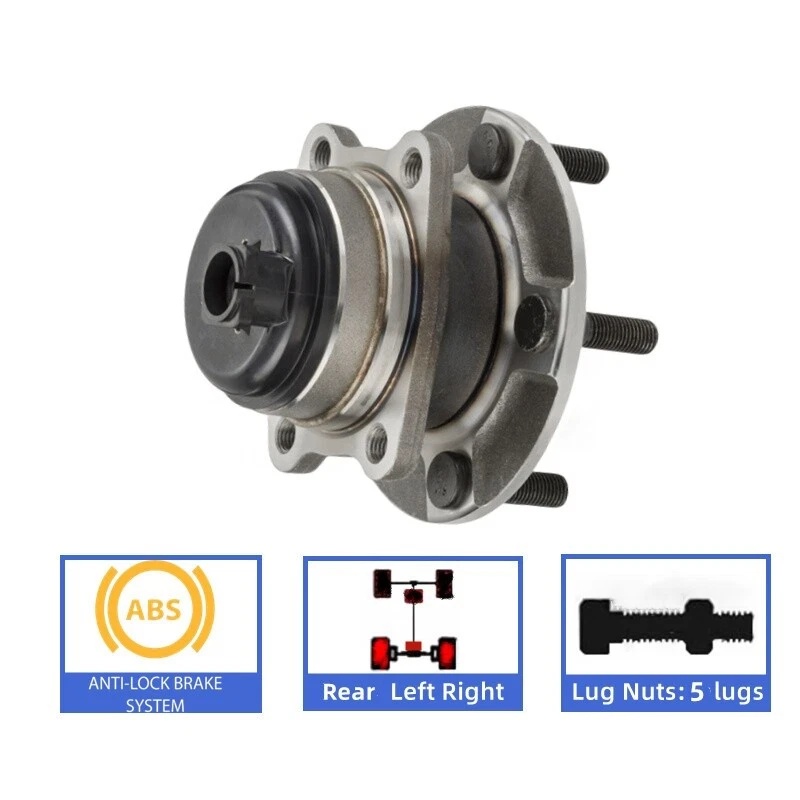 Conjunto de cojinete de rueda y buje para Chrysler Town&Country Voyager Caravan Dodge tracción delantera Foto 4 de 4