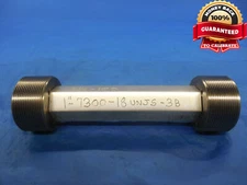 1.730 18 UNJS 3B THREAD PLUG GAGE 1.73 1.7300 GO NO GO P.D.'S = 1.6939 & 1.6988