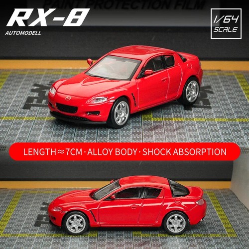 UM 1/64 Mazda RX-8 Sports Car Alloy Car Model Collection Miniature Model Diecast - Picture 19 of 22