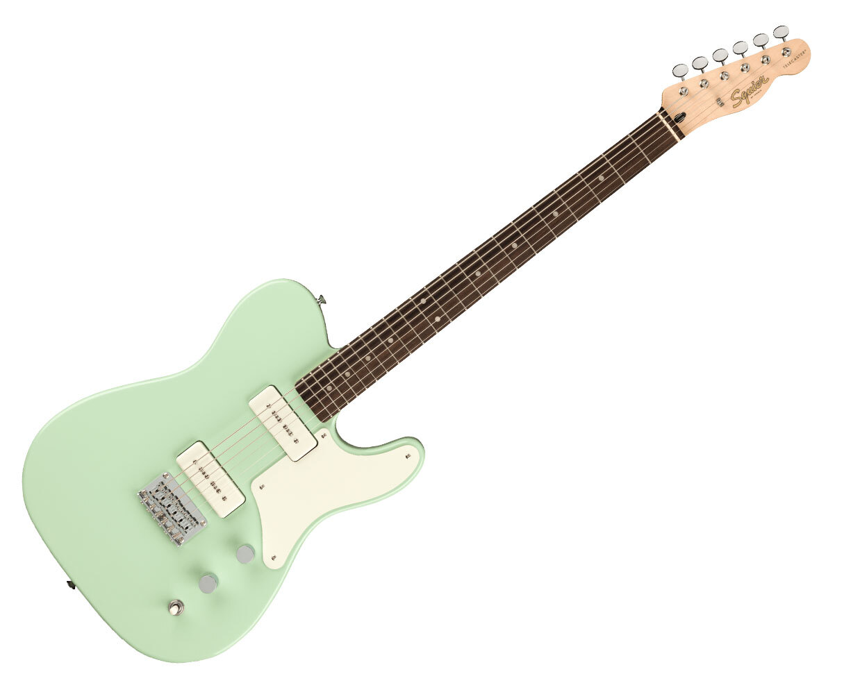 Squier Paranormal Baritone Cabronita Telecaster - Surf Green w