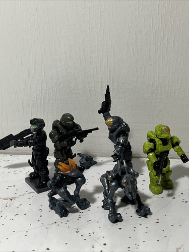 Halo Mega Bloks Ultimate Combat Pack Assorted Figure Set~6 Figures. - Picture 4 of 24