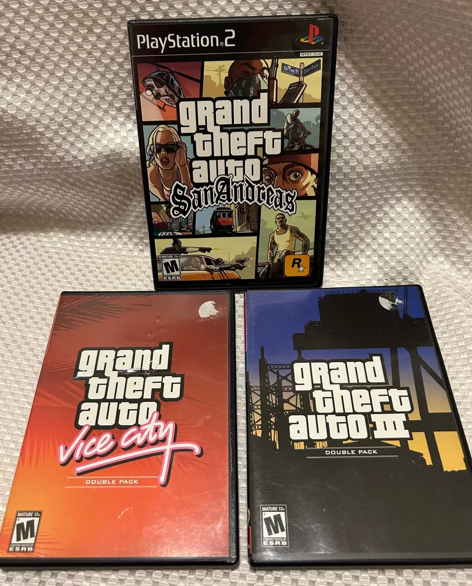 Grand Theft Auto San Andreas Sony Playstation 2 Game