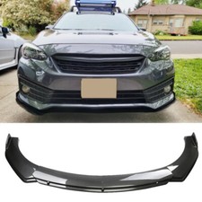 Front Bumper Chin Lip Splitter Spoiler For Subaru Impreza Sedan Carbon Fiber Front Bumper Chin Lip Splitter Spoiler For Subaru Impreza Sedan Carbon Fiber