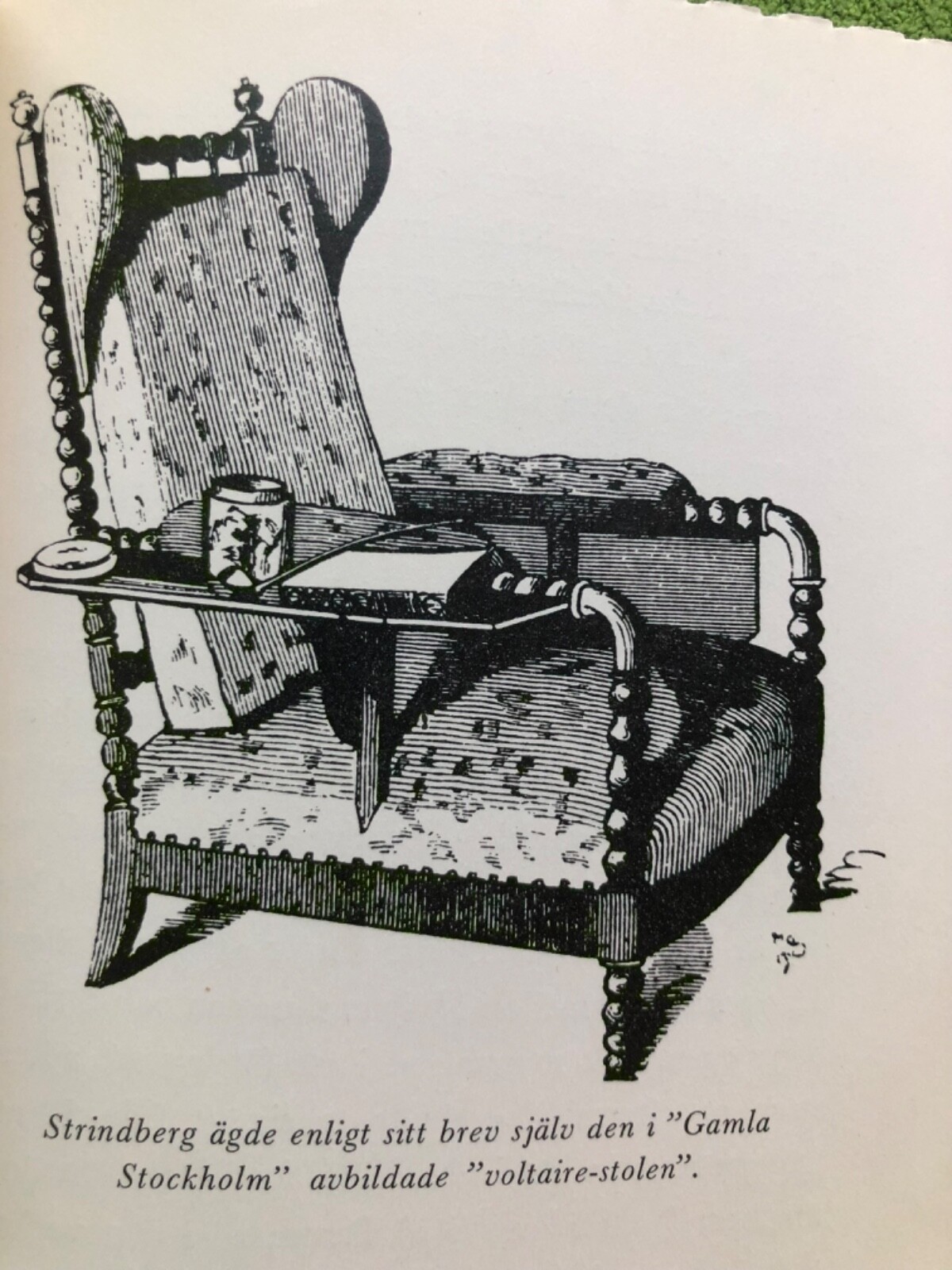 STRINDBERG OM SIG SJALV Uno Willers Bonniers IN SWEDISH 1968 Illus 1st 48p Paper