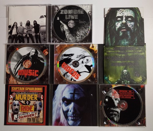 White Zombie-Rob Zombie CDs: LA Sexorcisto-SuperSexy-Live-House of 1000 Corpses+ - Picture 4 of 4