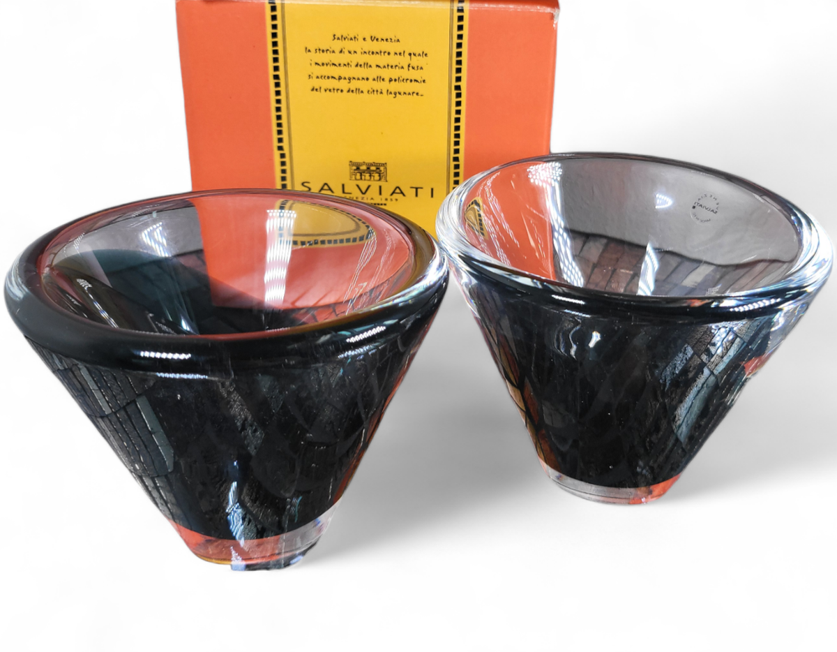 SALVIATI Venezia Murano Italy Venetian Art Glass Coni Votive