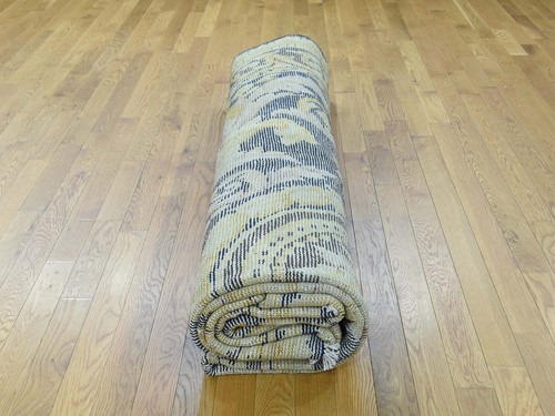 10'10"x13'8" Old Spanish Savonnerie Exc Cond HandKnotted Oversize Rug G34424 - Picture 12 of 12
