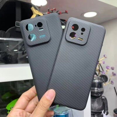 100% Carbon Faser Extrem Dünn Case Cover Schutzhülle f Xiaomi 13 15 Pro/14 Ultra