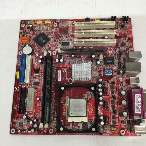 Msi Ms-7060 Socket 478 Atx Motherboard with Sl8Tj 2.4Ghz Cpu, 512Mb No I/O Plate