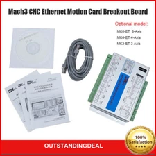 Mach3 3/4/6-Axis CNC Controller Board Ethernet Motion Card CNC Breakout Board ot