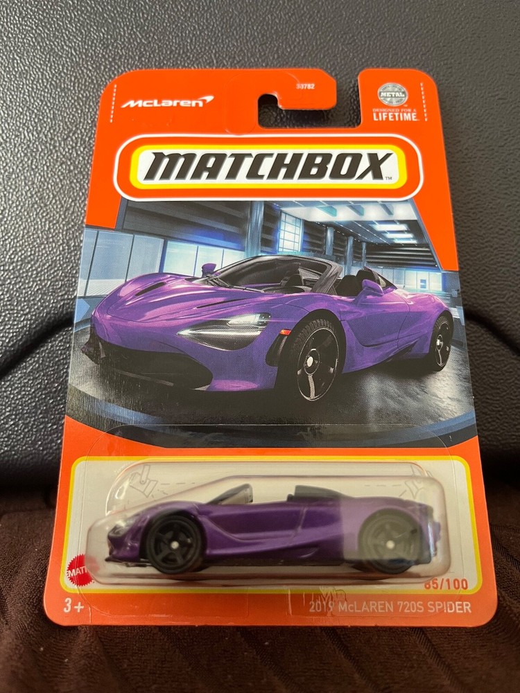 Matchbox 2024 (2019 McLaren 720S Spider PURPLE)