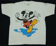 Rare Vintage MICKEY  CO Mickey Mouse Dancing Single Stitch T Shirt 80s 90s OSFA