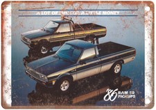 Metal Sign - Dodge Ram 50 Auto Ad - Vintage Look Reproduction 10104