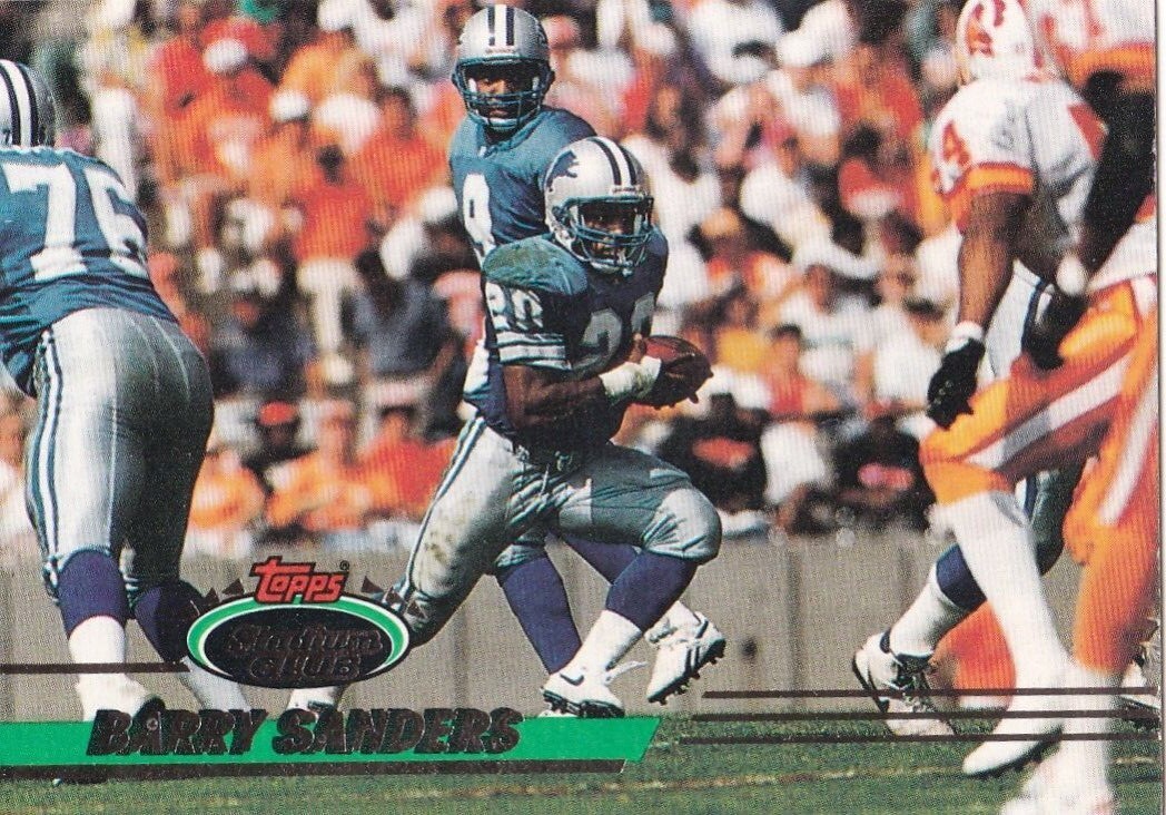 1993 Stadium Club Football Pick Your Cards! Complete Your Set!