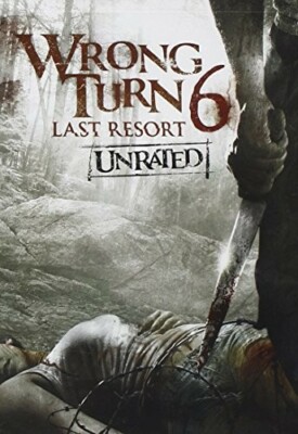 WRONG TURN 6: LAST RESORT (DVD) Good Disc + Cover Art - NO CASE
