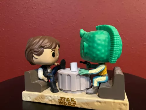 Funko POP! Star Wars Movie Moments Han Solo & Greedo Cantina Face Off #223 Vinyl