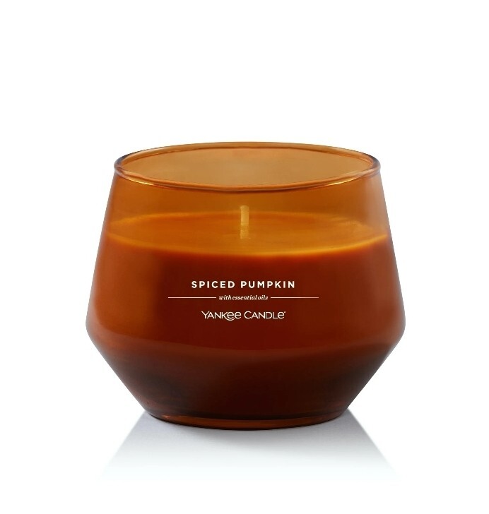 Yankee Candle Spiced Pumpkin Studio Collection 10 Oz With Essential