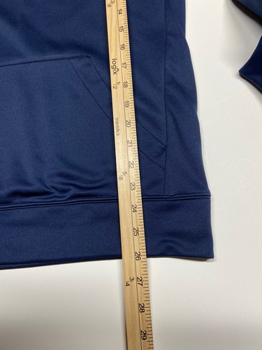 Denver Broncos Men's S Hoodie Sweatshirt Blue NFL Team Apparel - Picture 4 of 10