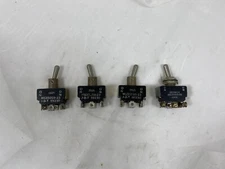 (4) CH MS35059-23 J-B-T 59230 TOGGLE SWITCHES, NEW