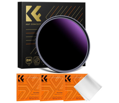 K&F Concept ND1000000 Ultra Dark ND Lens Filter 20-Stops Fixed Neutral Density