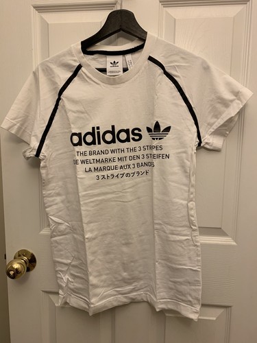 Men's Adidas Originals NMD T-Shirt White Size Sma… - image 1