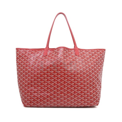 Goyard Saint-Louis GM Shoulder Special Color Red Shopper Bag - Picture 5 of 9