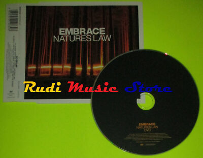 Single DVD EMBRACE Natures law 2006 EMI MUSIC ISOM103DVD 2 mc cd (S1)