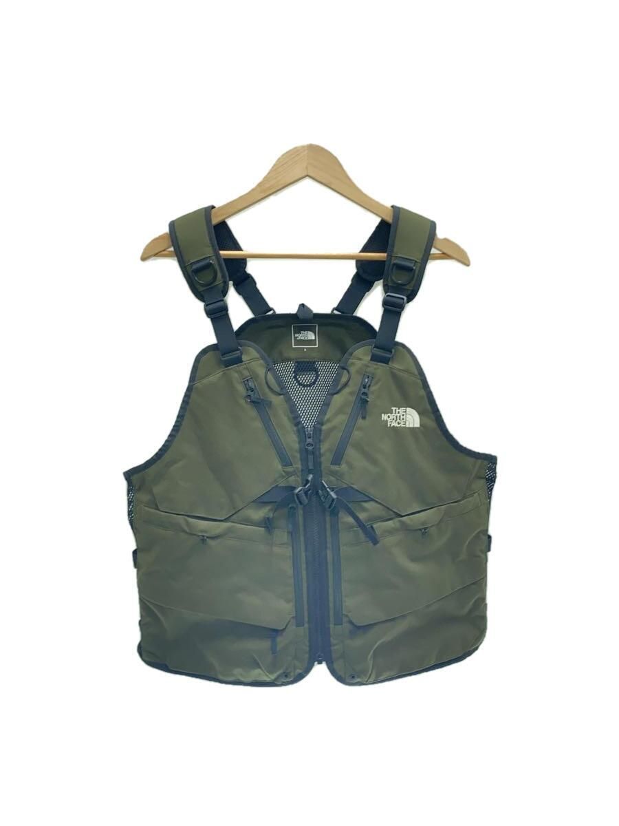 THE NORTH FACE Other Gear Mesh Vest L Nylon Khaki Plain NP22330 