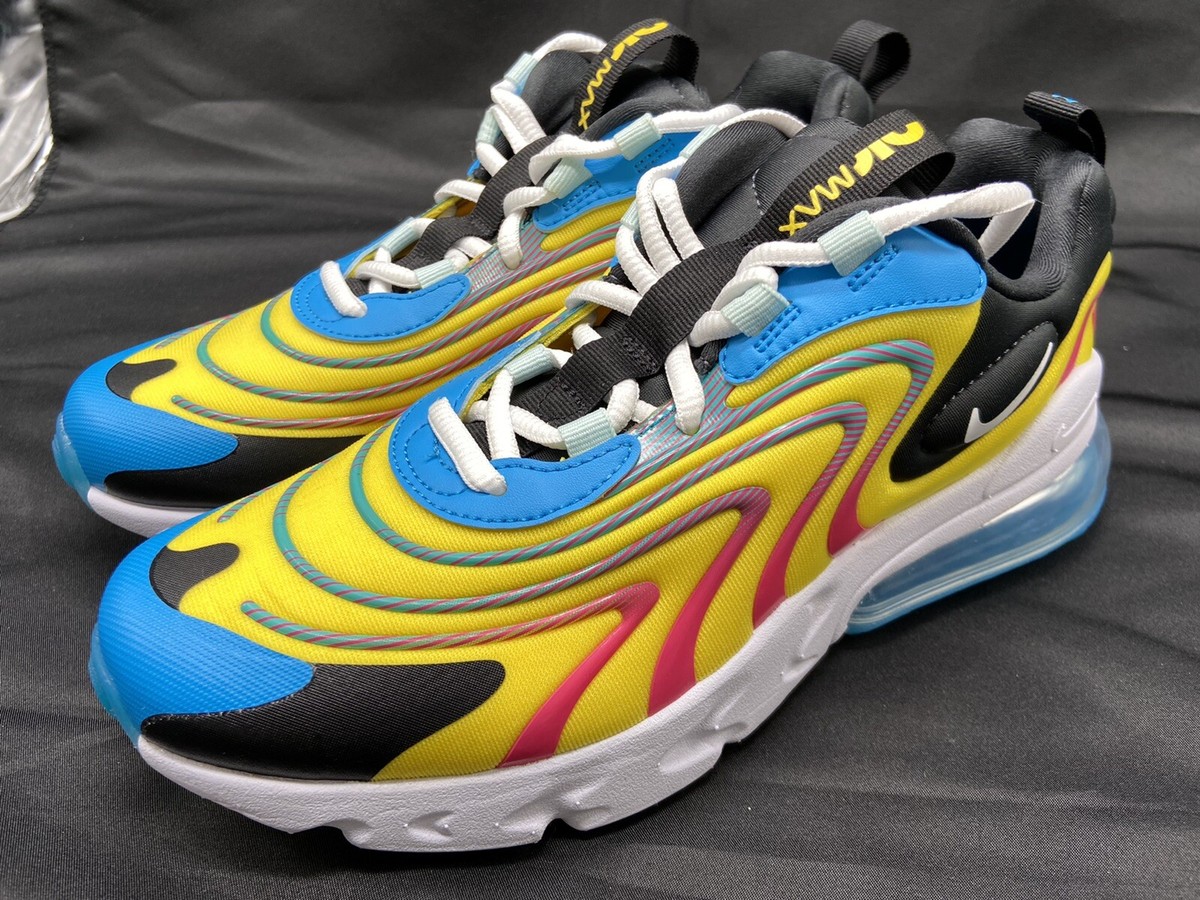 nike air max 270 react eng yellow