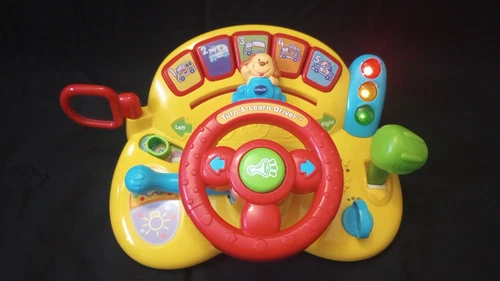 Vtech 80-166601 Turn and Learn Driver Toy - Yellow